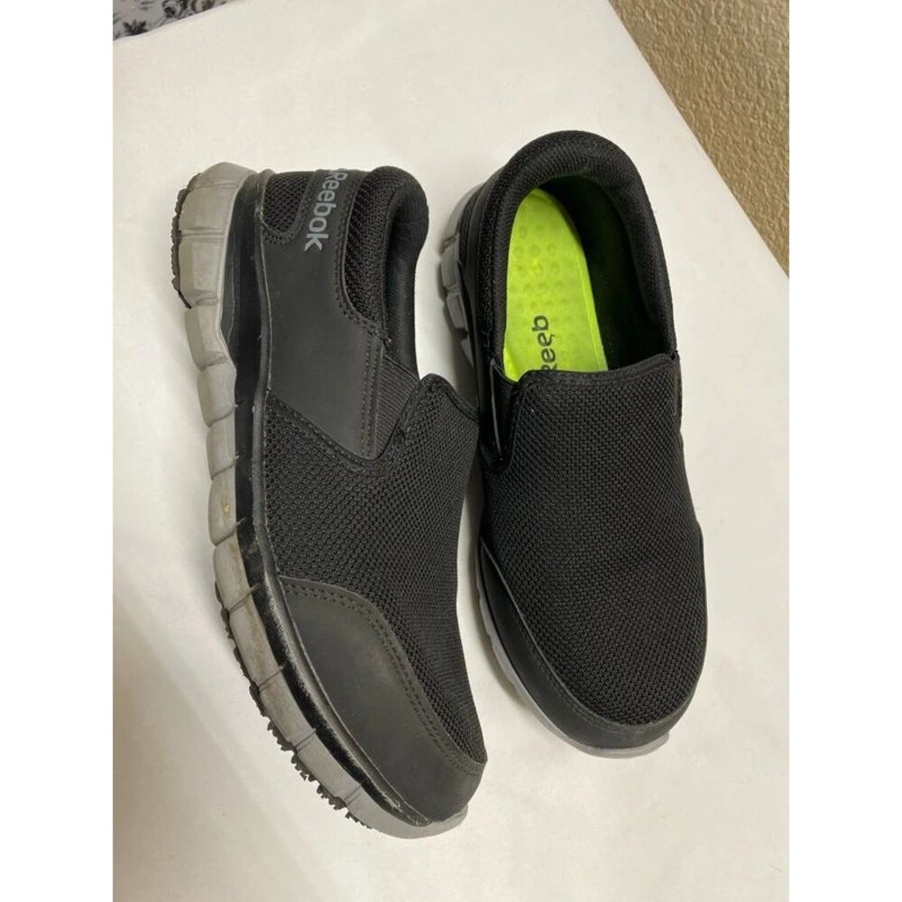 Reebok 9W Work Sublite Cushion Work Athletic Slip-On safety shoes
